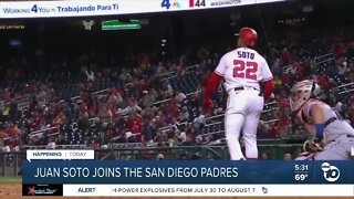 Juan Soto joins the San Diego Padres