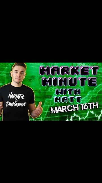 Stock Market Insanity (Market Minute w/ Matt)