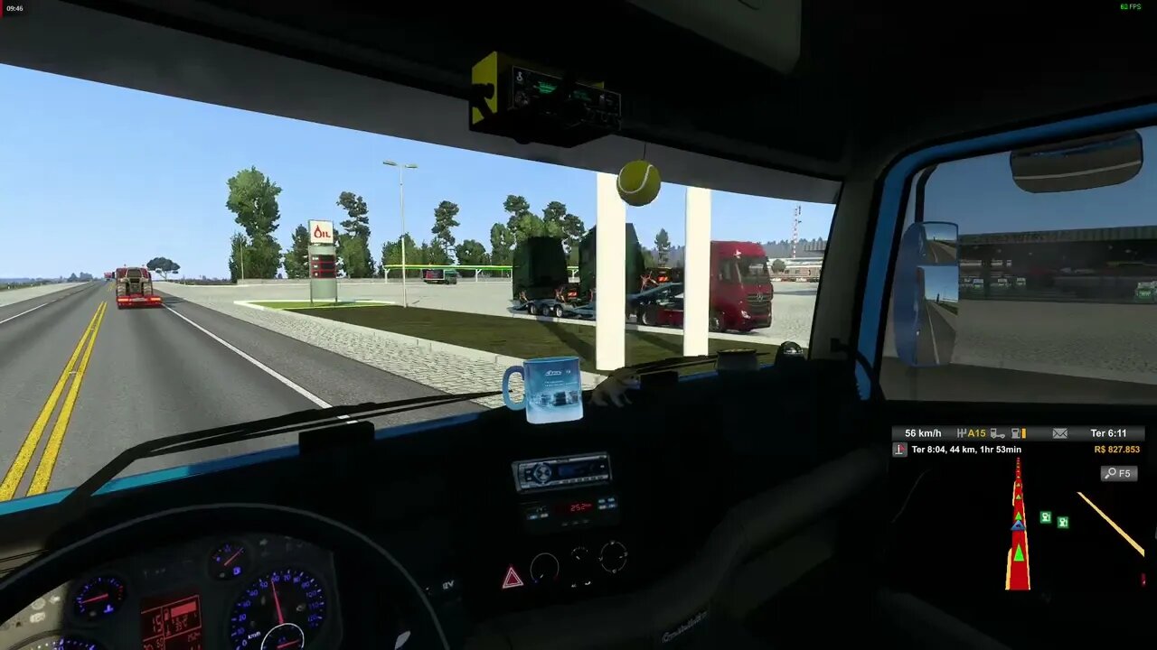 PLANALTO x VITÓRIA DA CONQUISTA - MAPA BAHIA - EURO TRUCK SIMULATOR 2 1.43