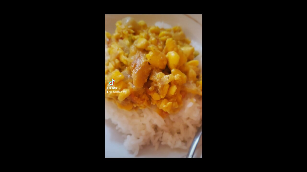 Ackee, Salty fish n rice 😋