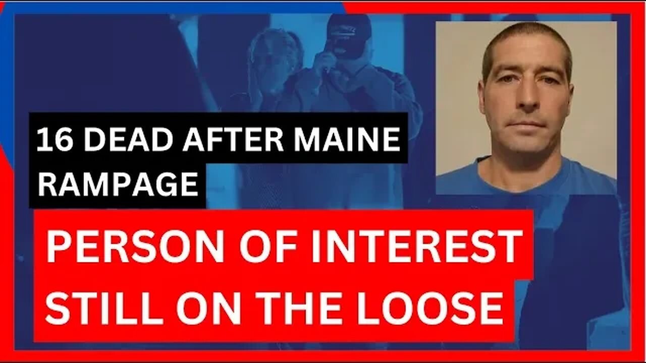 Off The Press | Today's News Minute October 25, 2023 -Person of Interest in Maine Still on the Loose