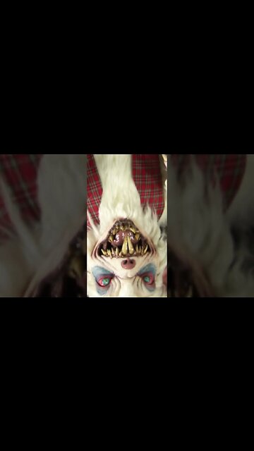 A Really Large Creepy Easter Bunny Visits! 😬 #CreepyEasterbunny #Creepy #Visits