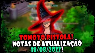 TOMOYO RESPONDE AO ALLCAPONE - Notas de Atualização de Naruto Online 18/08/2022
