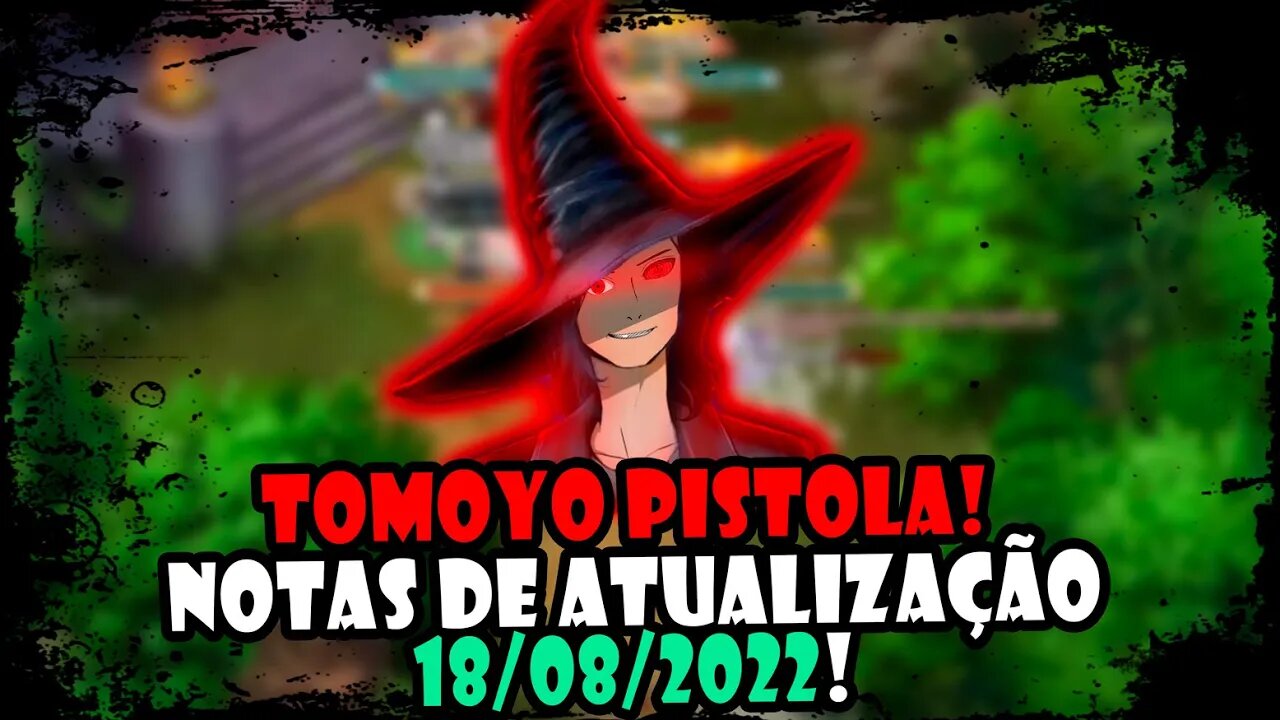 TOMOYO RESPONDE AO ALLCAPONE - Notas de Atualização de Naruto Online 18/08/2022