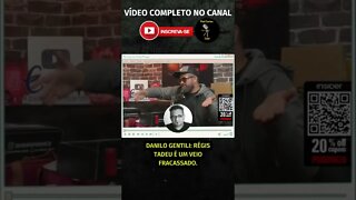 DANILO GENTILI SOBRE REGIS TADEU #shorts #danilogentili #registadeu #podihhcast