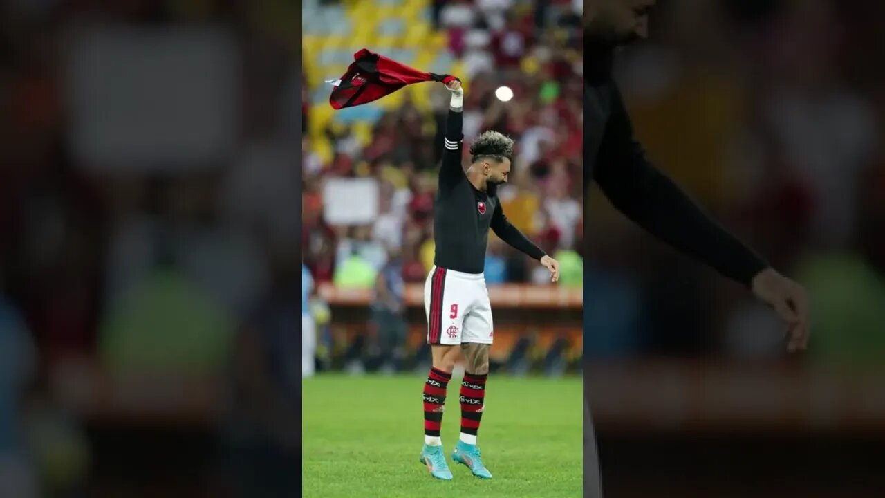 É TRETA!!! - GABIGOL VIRA REGENTE DA TORCIDA DO FLAMENGO E PROVOCA ATLÉTICO MG #Shorts