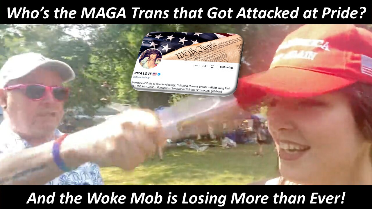 Who’s the MAGA Trans that Got Attacked at Pride? And the Woke Mob is Losing More than Ever