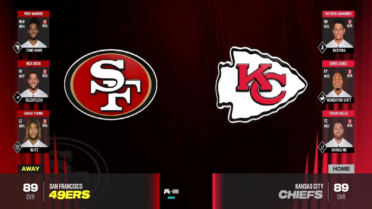 Madden 24 Year 2026 Game 8 49ers Vs Chiefs