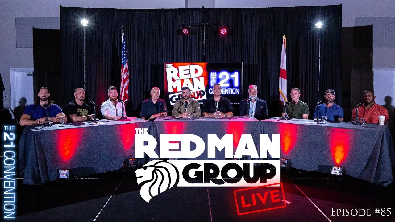 The Red Man Group LIVE Ep. #85: The Positive Future of Masculinity and the Manosphere