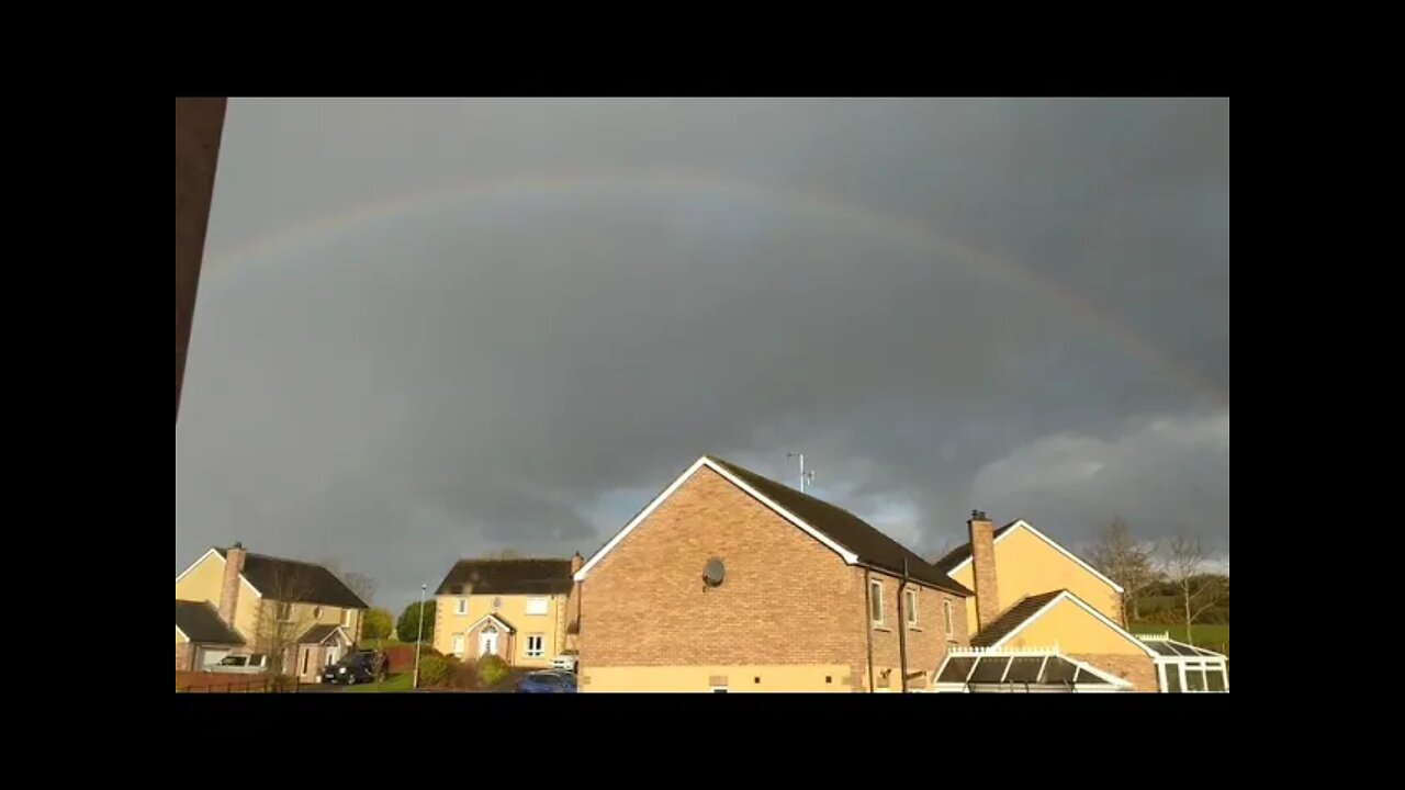 Rainbow in the morning