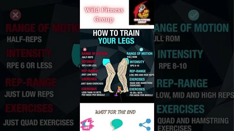 🔥How to train your legs🔥#shorts🔥#wildfitnessgroup🔥26 July 2022🔥