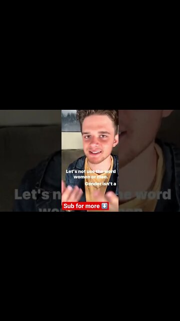 Woke libs can’t just say women anymore 😨 #shorts