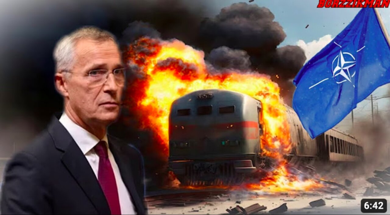 Stoltenberg Turned PALE: Russia Destroyed NATO Military Train With Military Cargo In DNIPROPETROVSK