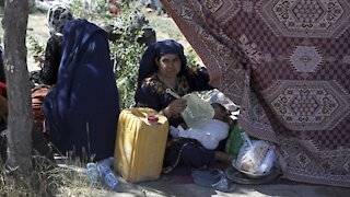 A Look Inside An Afghan Displacement Camp In Kabul