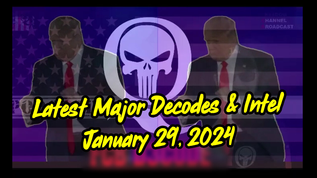 Latest Major Decodes & Intel > Major Arrests 1.29.2Q24