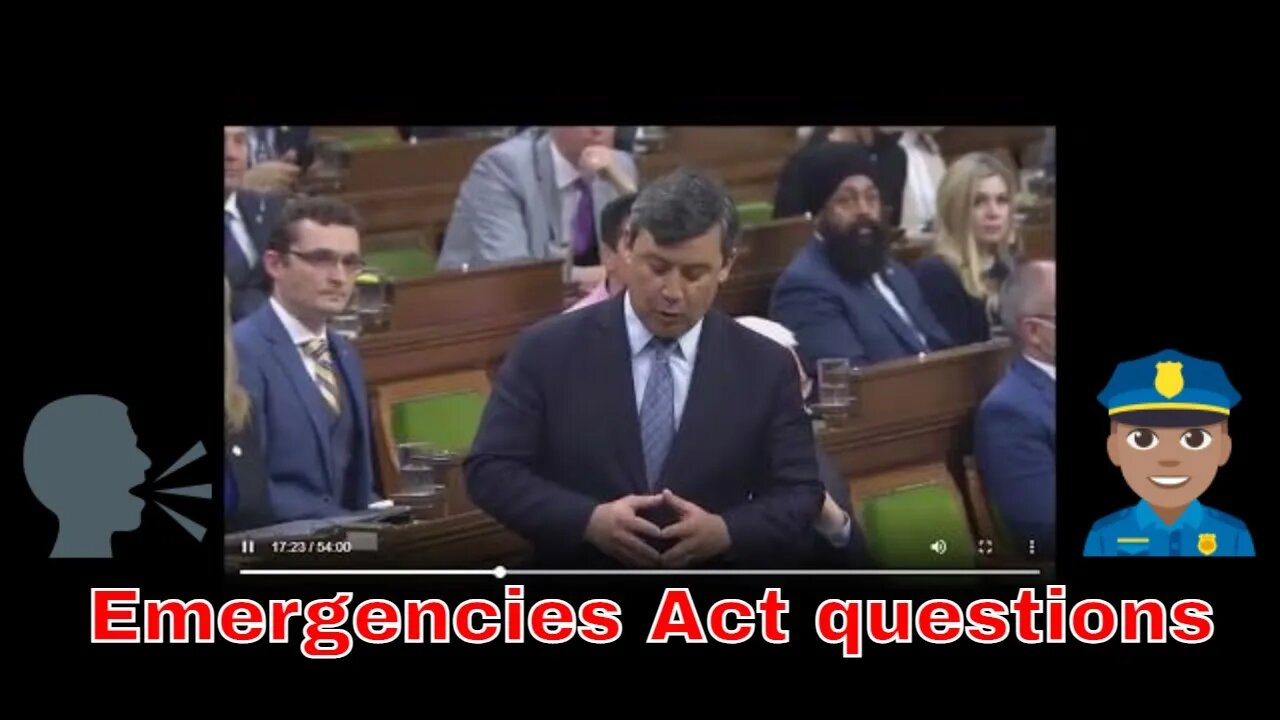 Michael Chong - Emergencies Act - QP – April 26, 2022