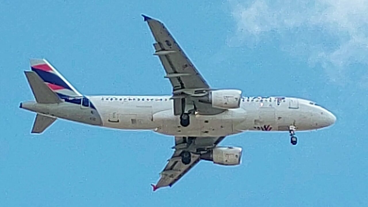 Airbus A320 PR-TQB coming from Guarulhos to Fortaleza