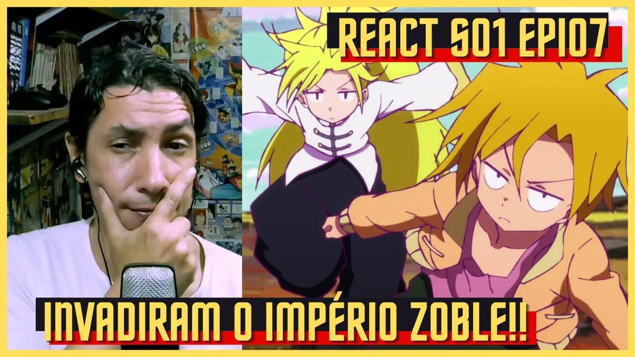 REACT - Heion Sedai no Idaten tachi - Episódio 7 Reaction