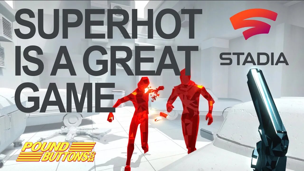 Superhot Stadia Game Play