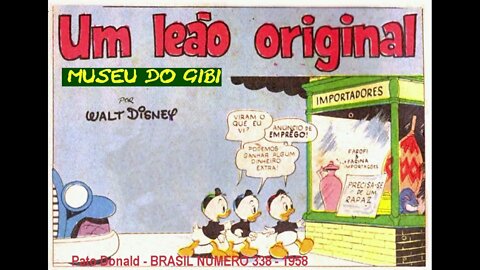 8 PATO DONALD UM LEÃO DE VERDADE#MUSEUDOGIBI #quadrinhos #comics