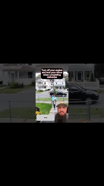 Viral Video Shows Uber Eats Driver Carjacked