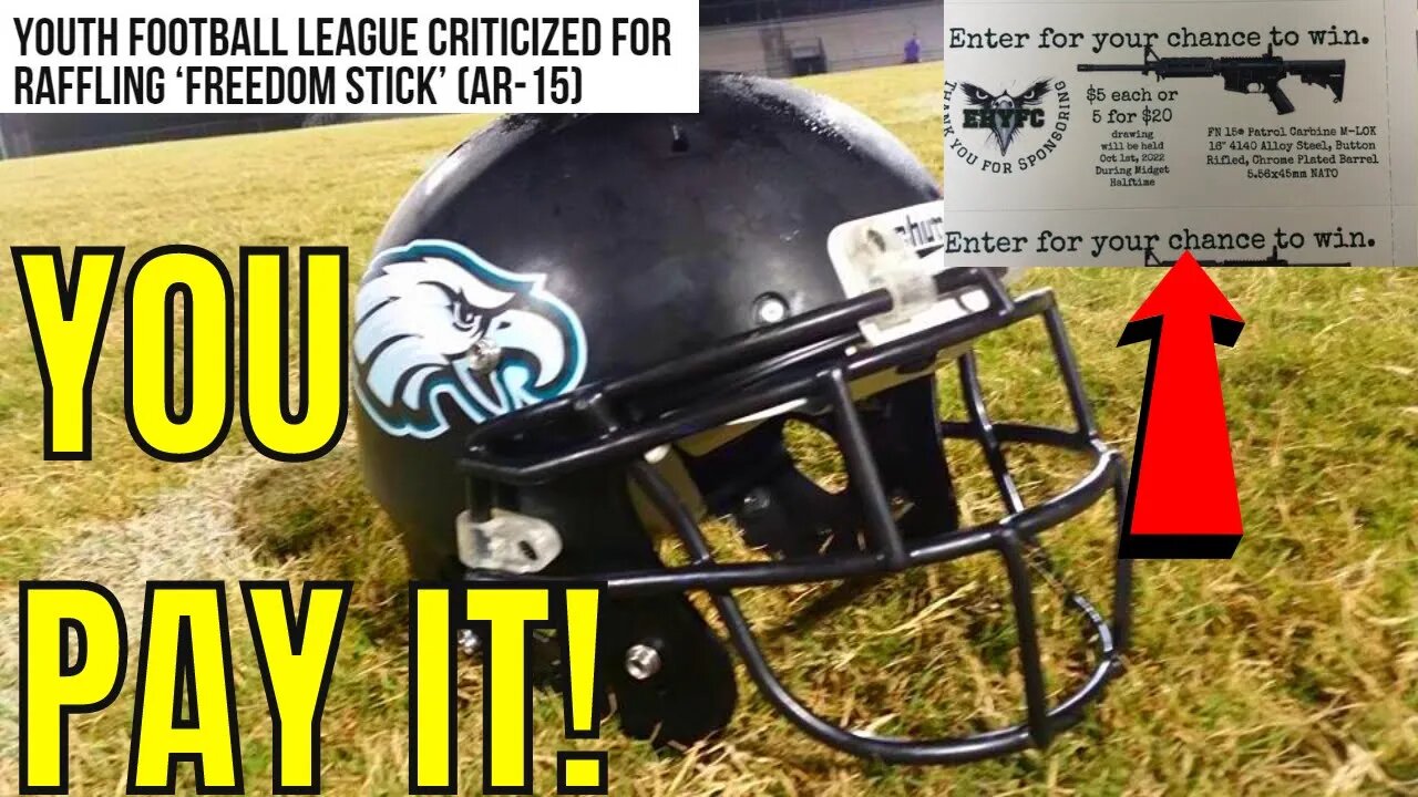 NC Youth Football League Gets CRITICIZED For Raffling Off AR 15! Their Response Was IS PERFECT!