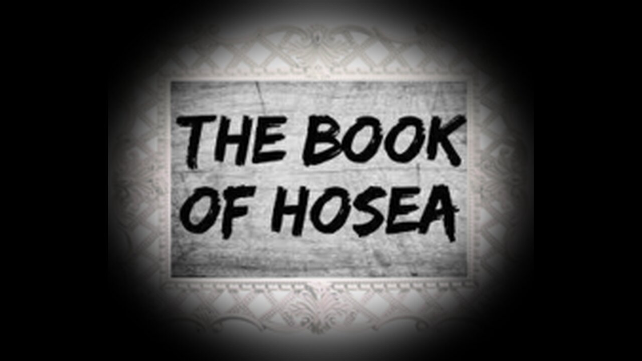 Introduction To Hosea (Trei Asar)