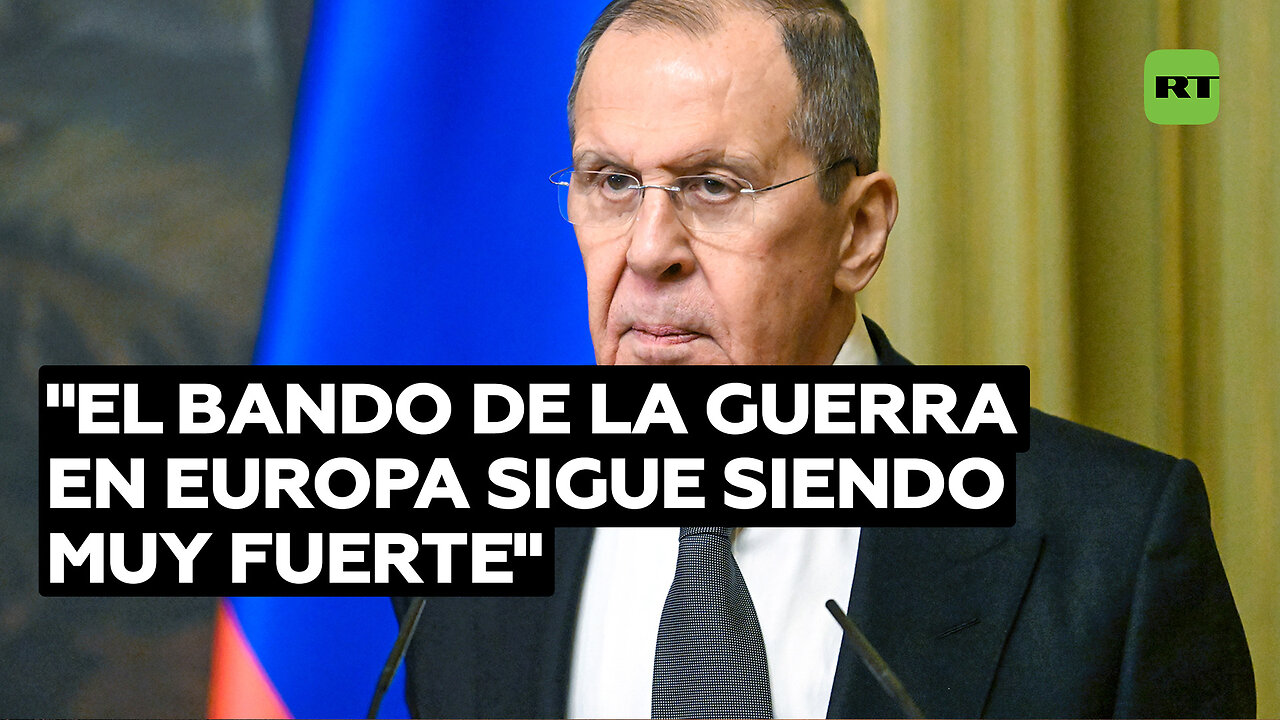 Lavrov sobre audio de militares alemanes: "El bando de la guerra en Europa sigue siendo muy fuerte"