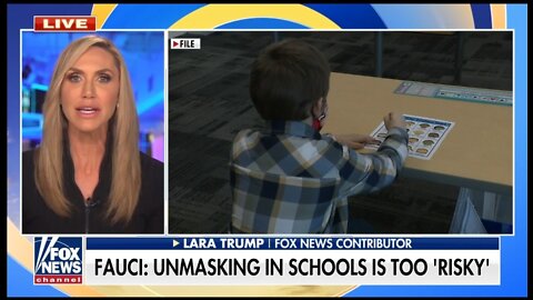 Lara Trump To Fauci: It’s Absolutely Time To Get The Masks Off Our Kids