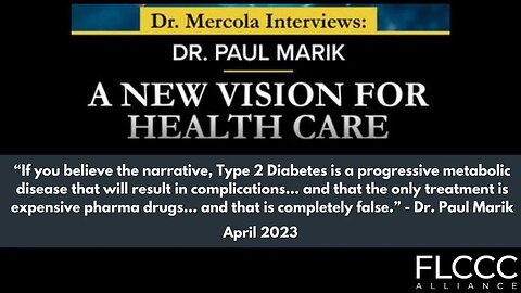 Dr. Paul Marik Speaks with Dr. Joe Mercola About His Personal Health Journey (April 2023)