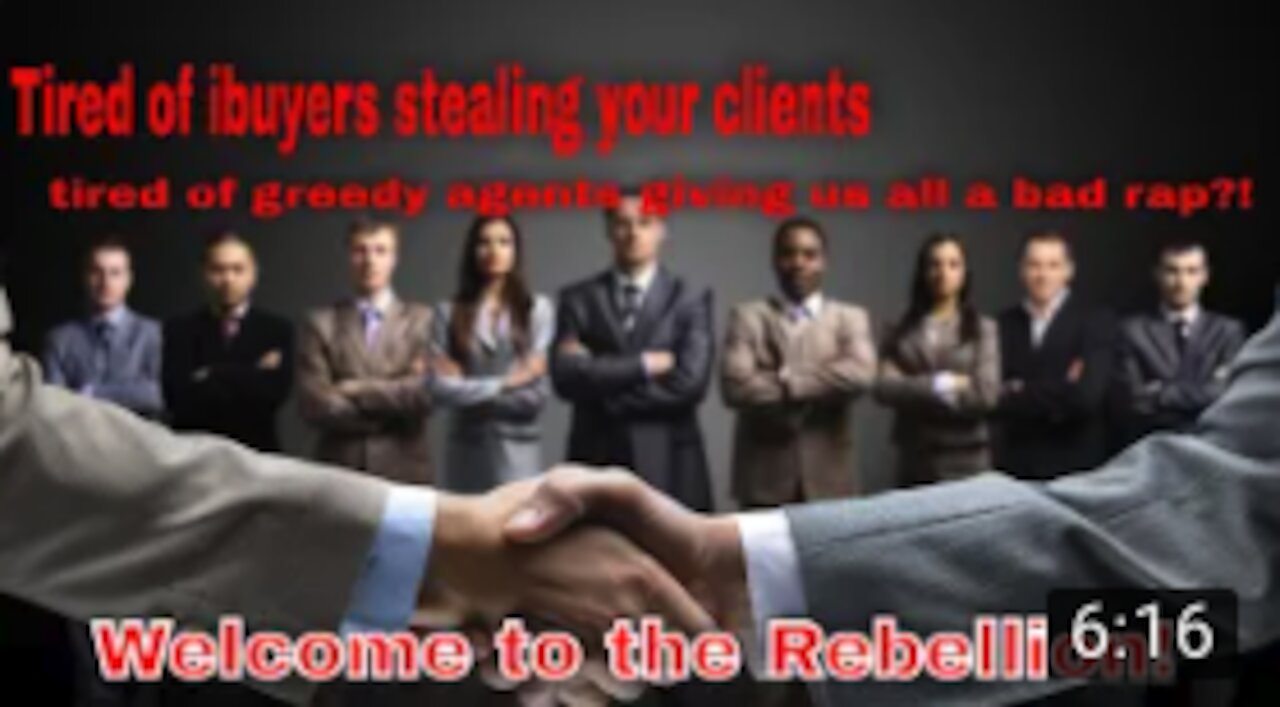 Into to the Rebellion - Real Estate Agent Tips for Success