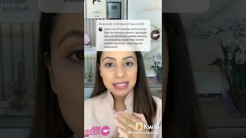 Estou com candidíase na gravidez isso prejudica o bebê? Posso passar para o meu marido?