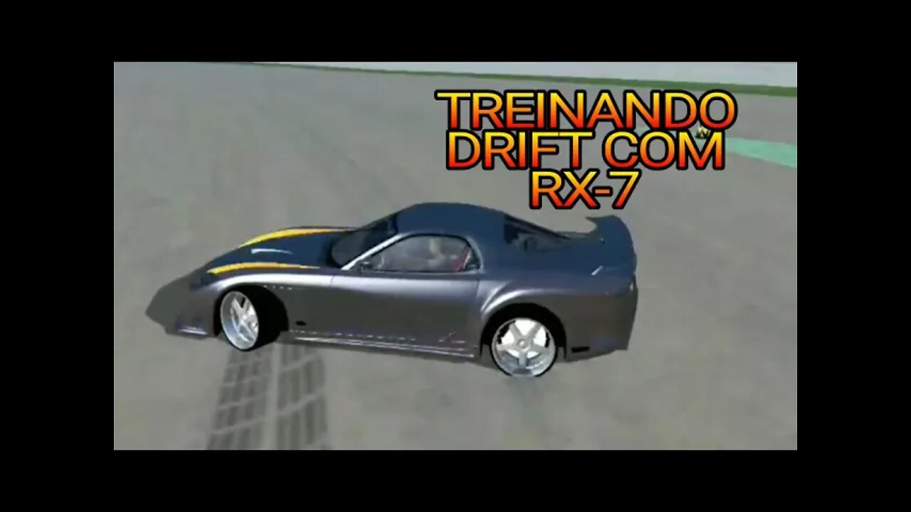 TREINANDO DRIFT DE RX-7