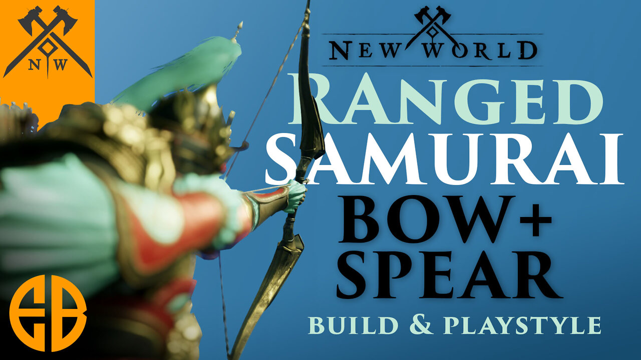 New World Bow Spear PVP Samurai Build & Playstyle