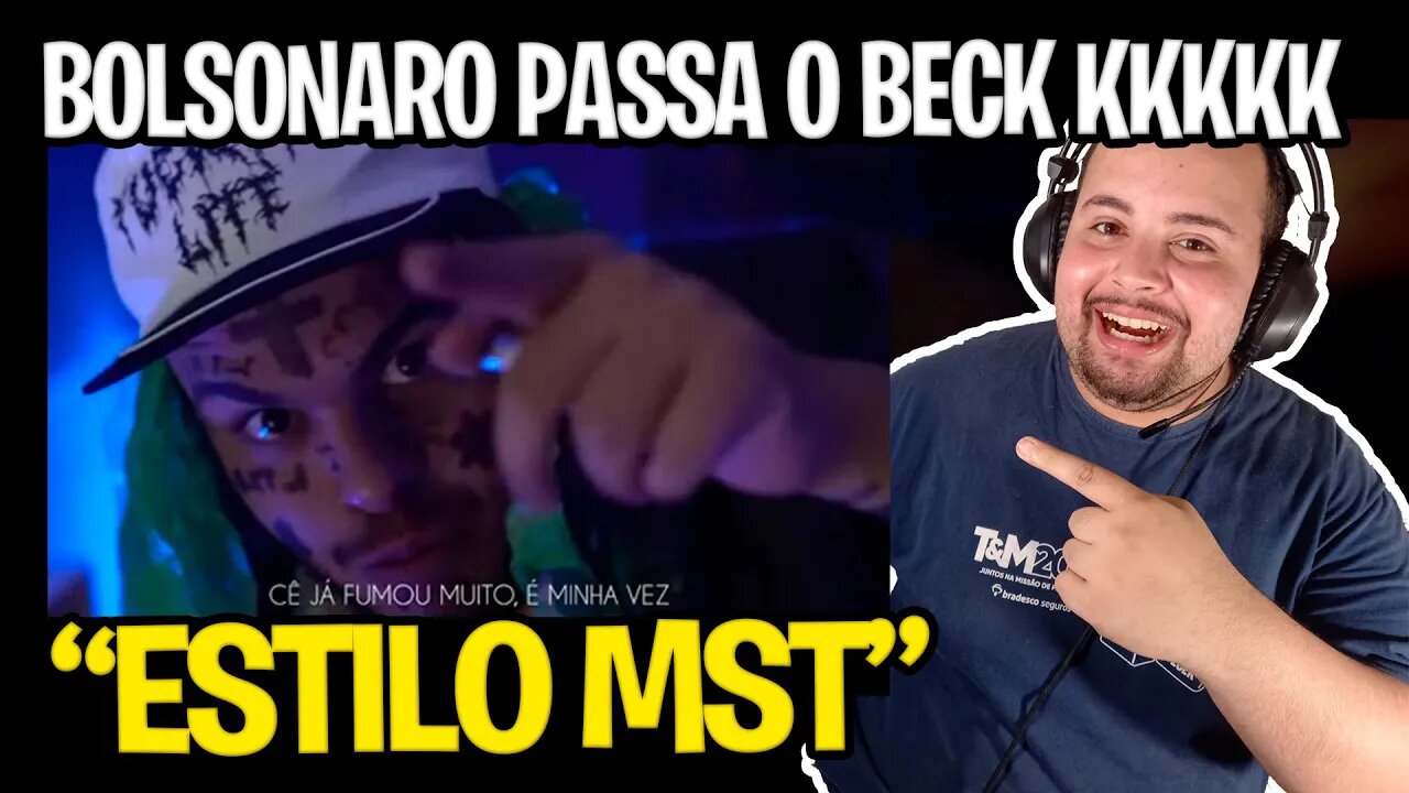 REACT LIL' LIXO - BOLSONARO PASSA O BECK