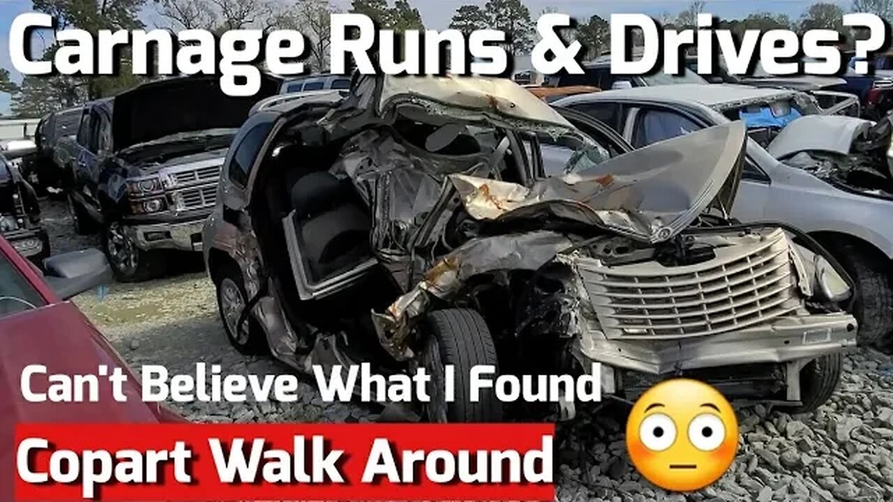 Copart Walk Around, Carnage, CTS V & More #WithMe