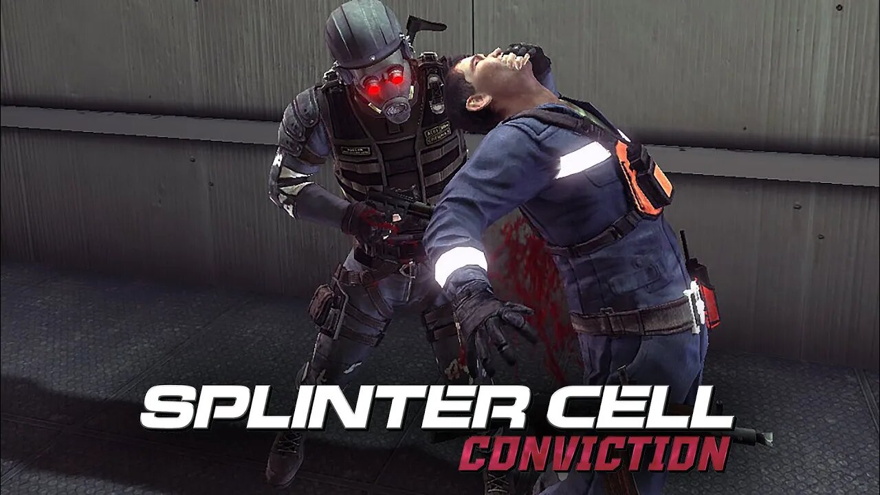 Splinter Cell Conviction Aggressive Stealth - Lumber Mill (Realistic, No Mark and Execute)