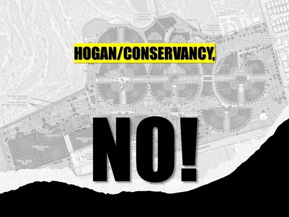 Midland Hogan/Conservancy battle