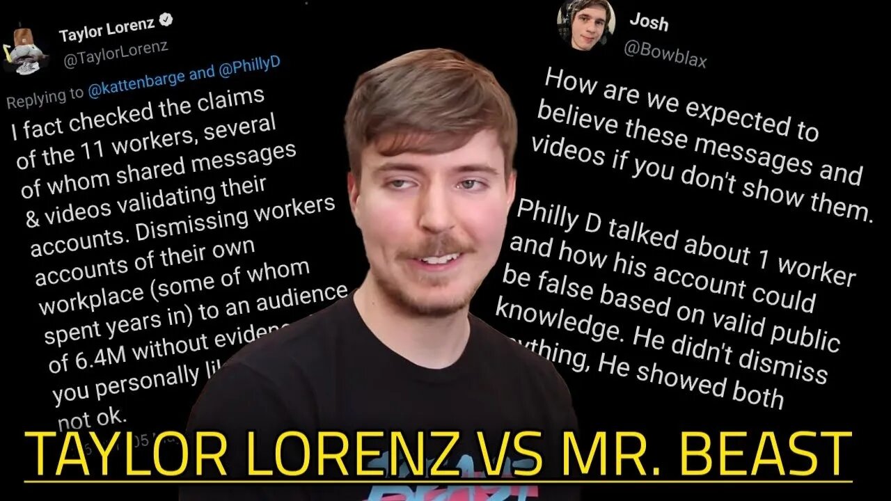 #JournoGate: Taylor Lorenz Vs Mr Beast