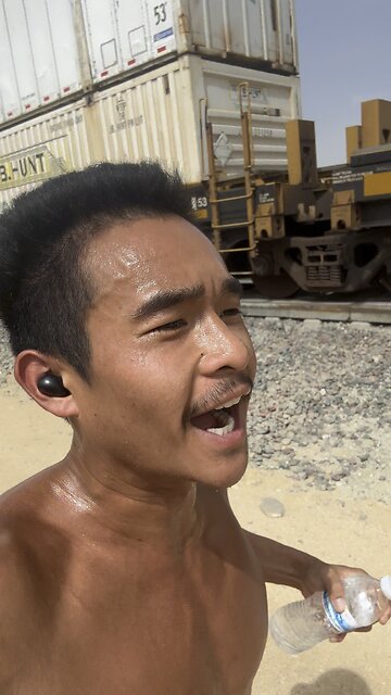 Running in the desert