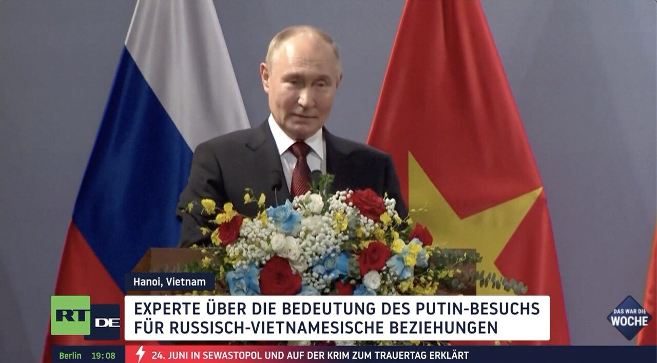 Putin zu Gast in Vietnam