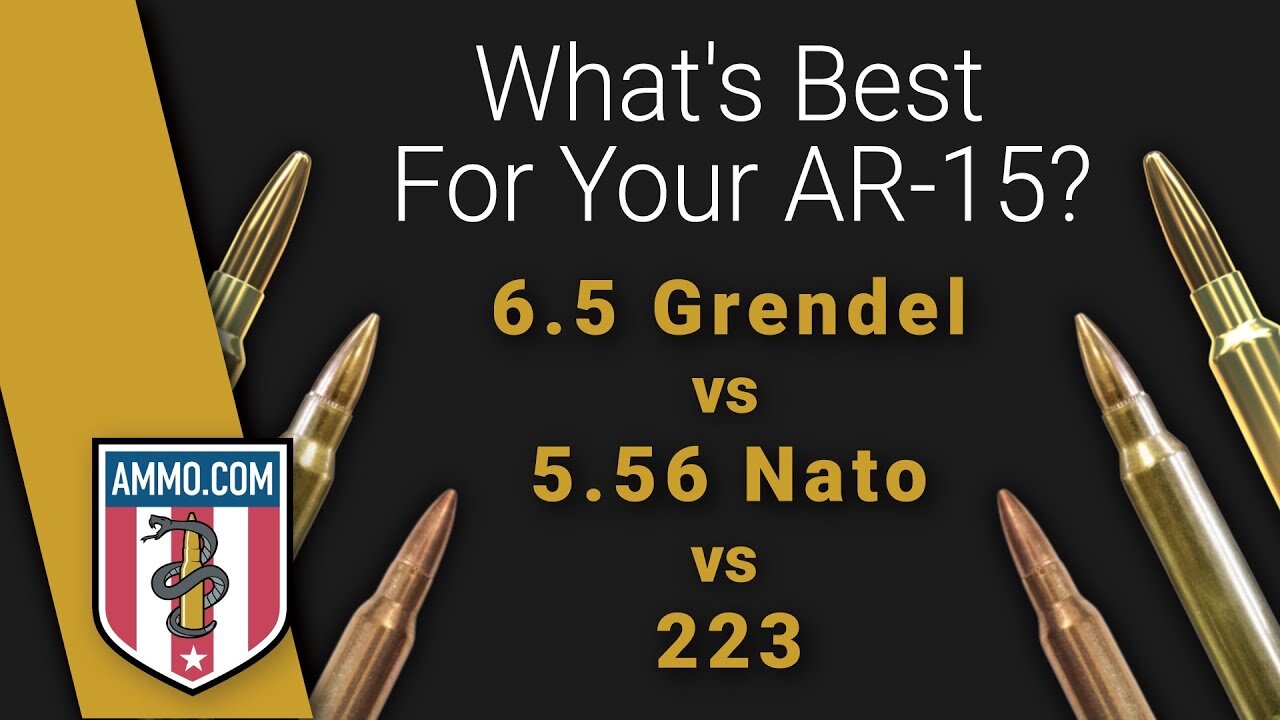 6.5 Grendel vs 5.56 vs 223: What's Best For Your AR-15?