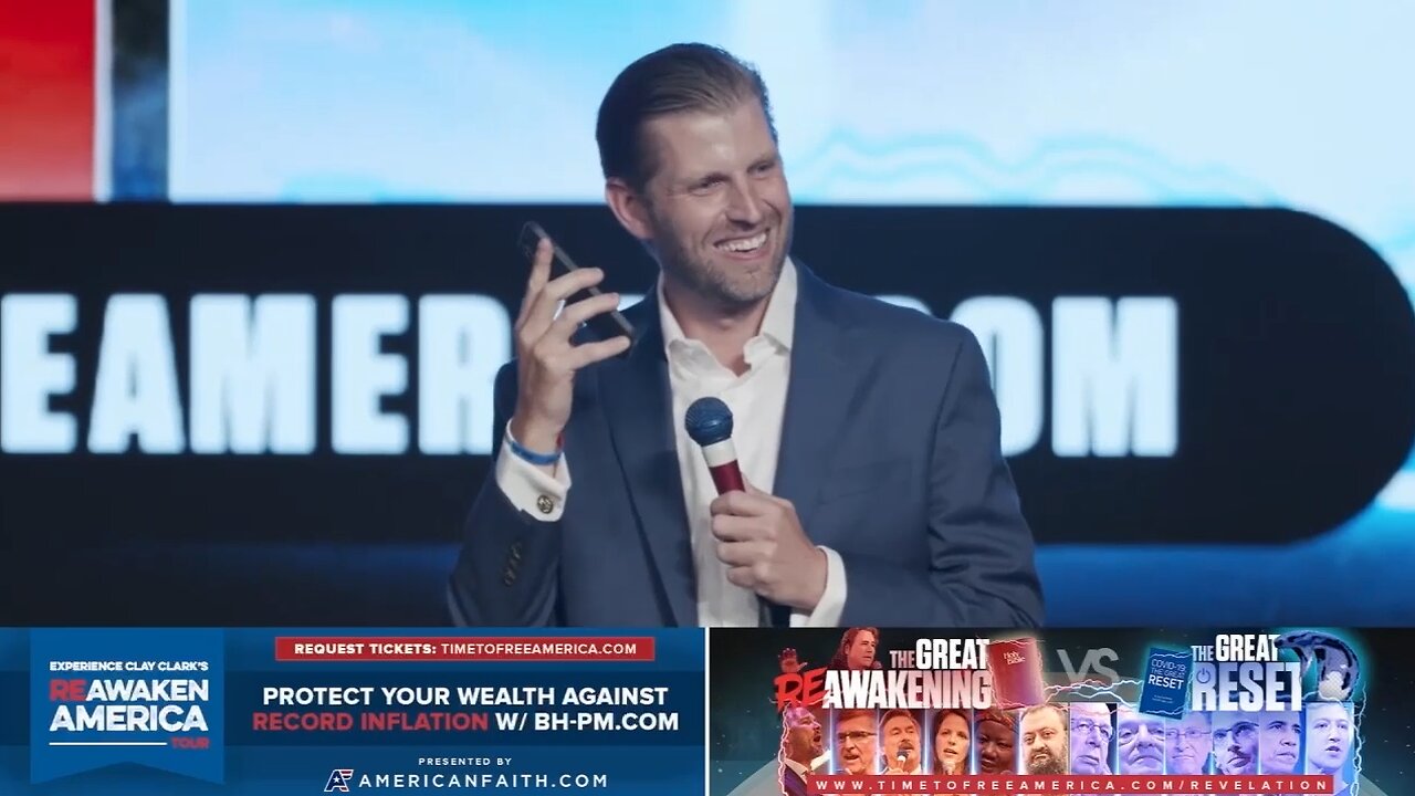 Eric Trump | "That's The Family We Need To Restore In This Country"