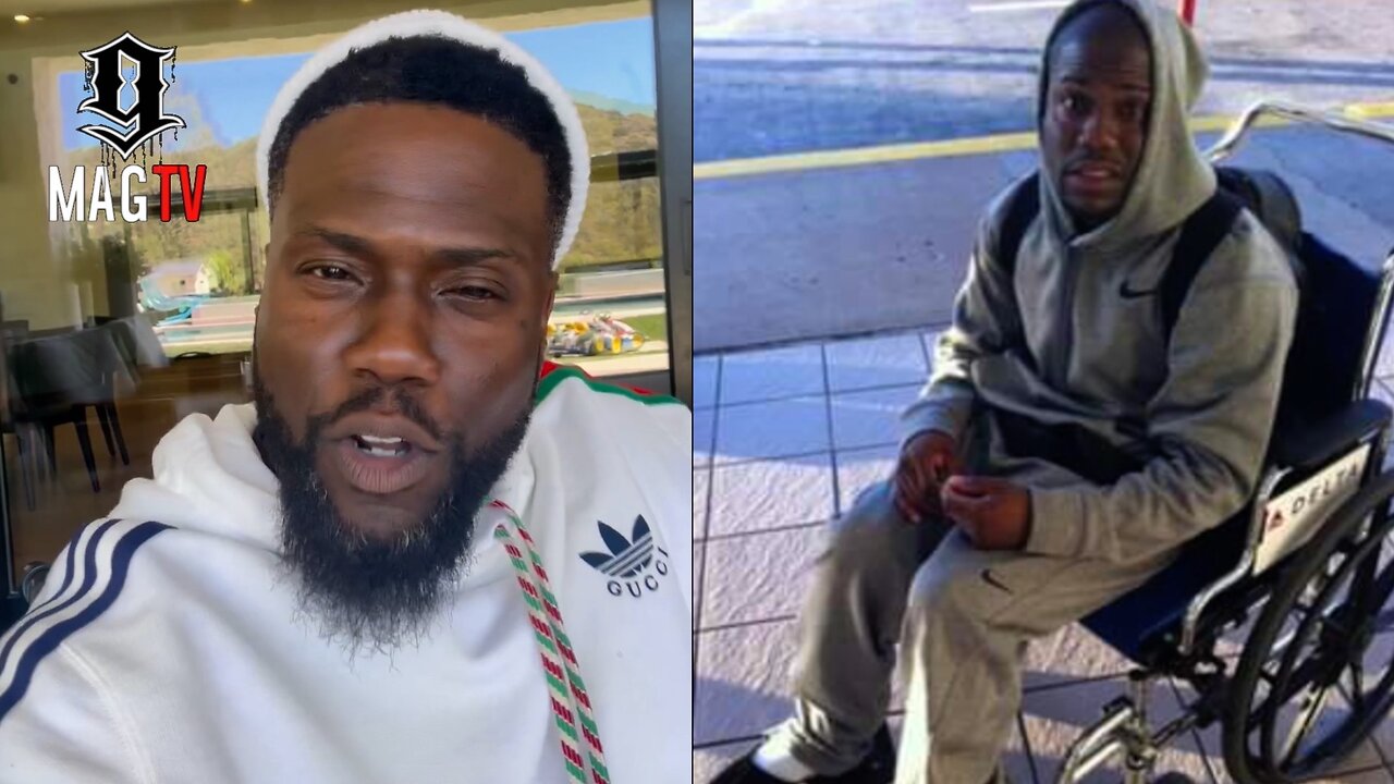 "I Can't Walk" Kevin Hart Explains How He Ended Up In A Wheelchair! 👨🏾🦽
