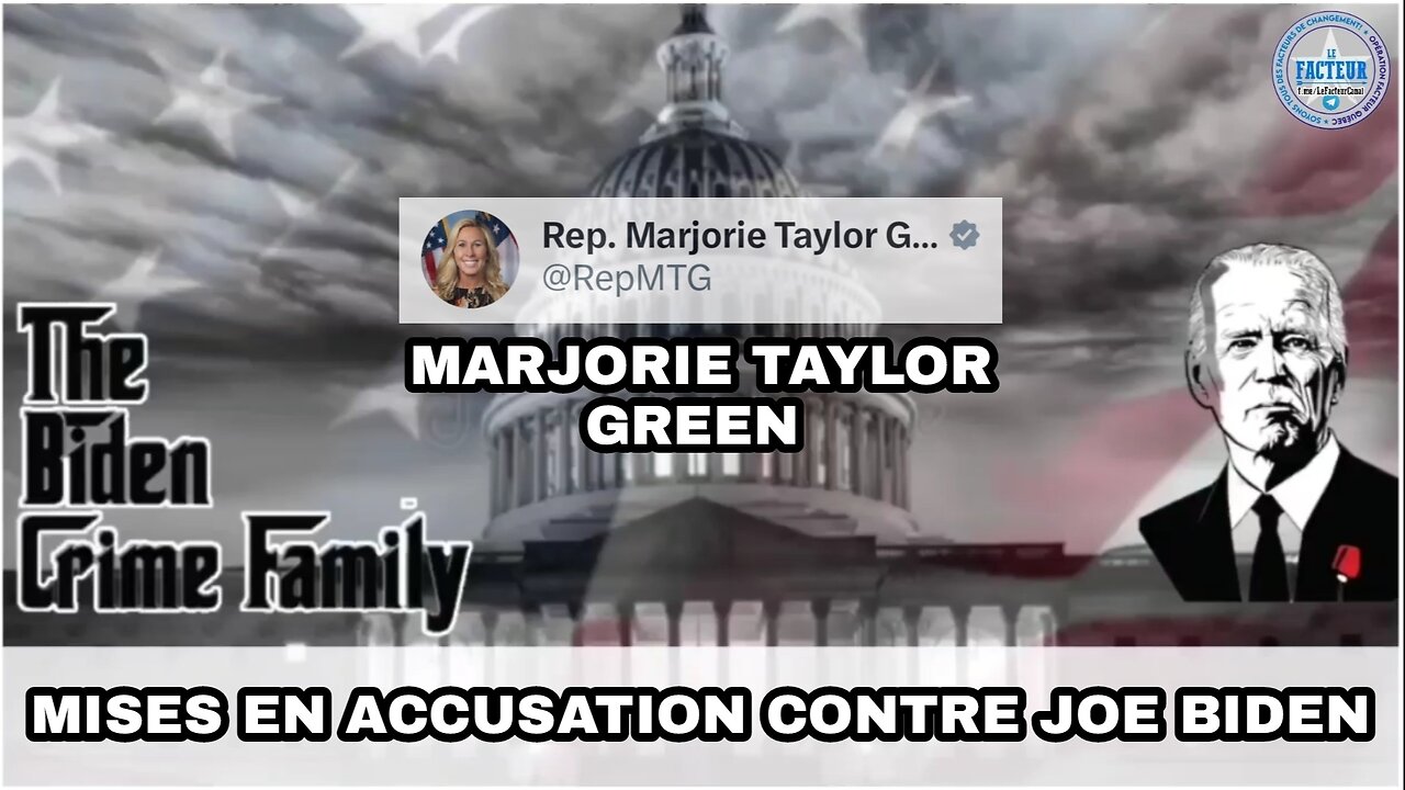 Marjorie Taylor Green: Mise en accusation contre Joe Biden
