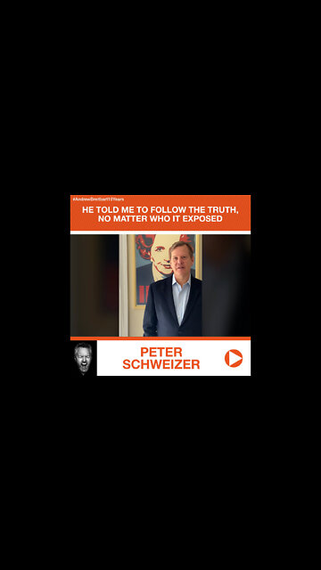 Peter Schweizer’s Tribute to Andrew Breitbart: He Told Me to Follow Truth, No Matter Who It Exposed