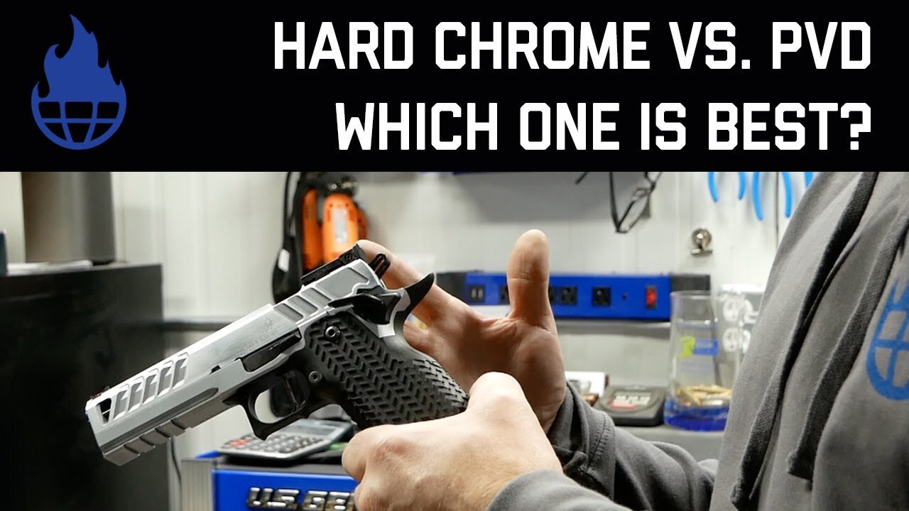 Hard Chrome vs PVD, Premium Coatings from Atlas Gunworks, Chrome, PVD, DVC and which one is best 4U