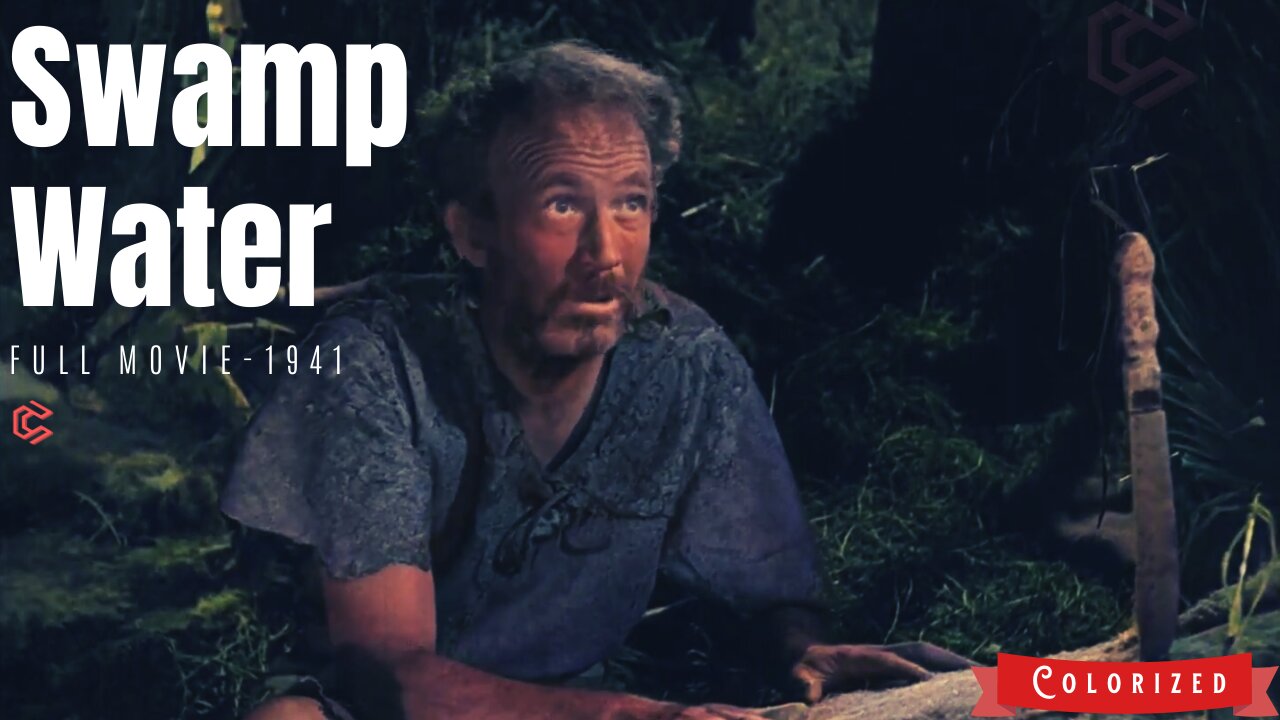 Swamp Water 1941 | Film Noir Crime | Colorized | Full Movie | Walter Brennan, Walter Huston