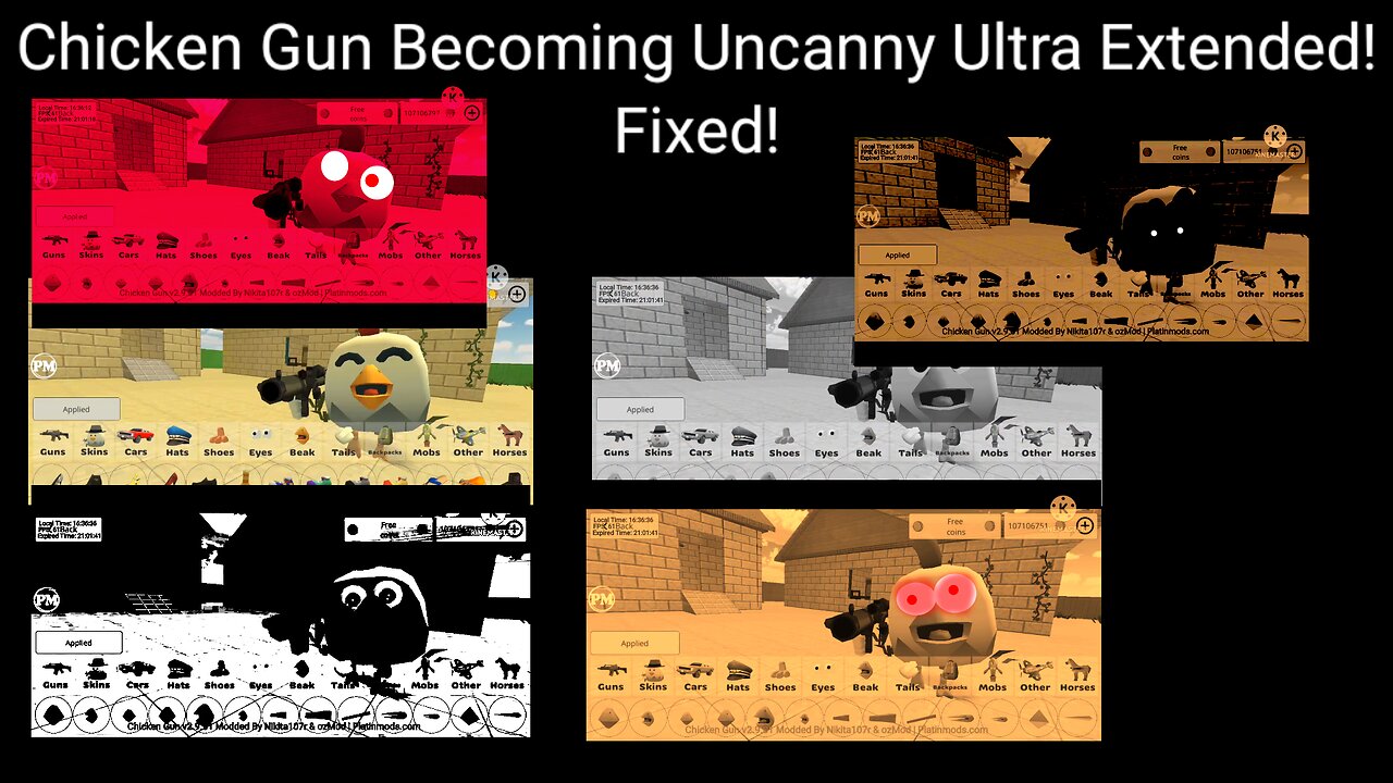 Chicken Gun Becoming Uncanny Ultra Extended