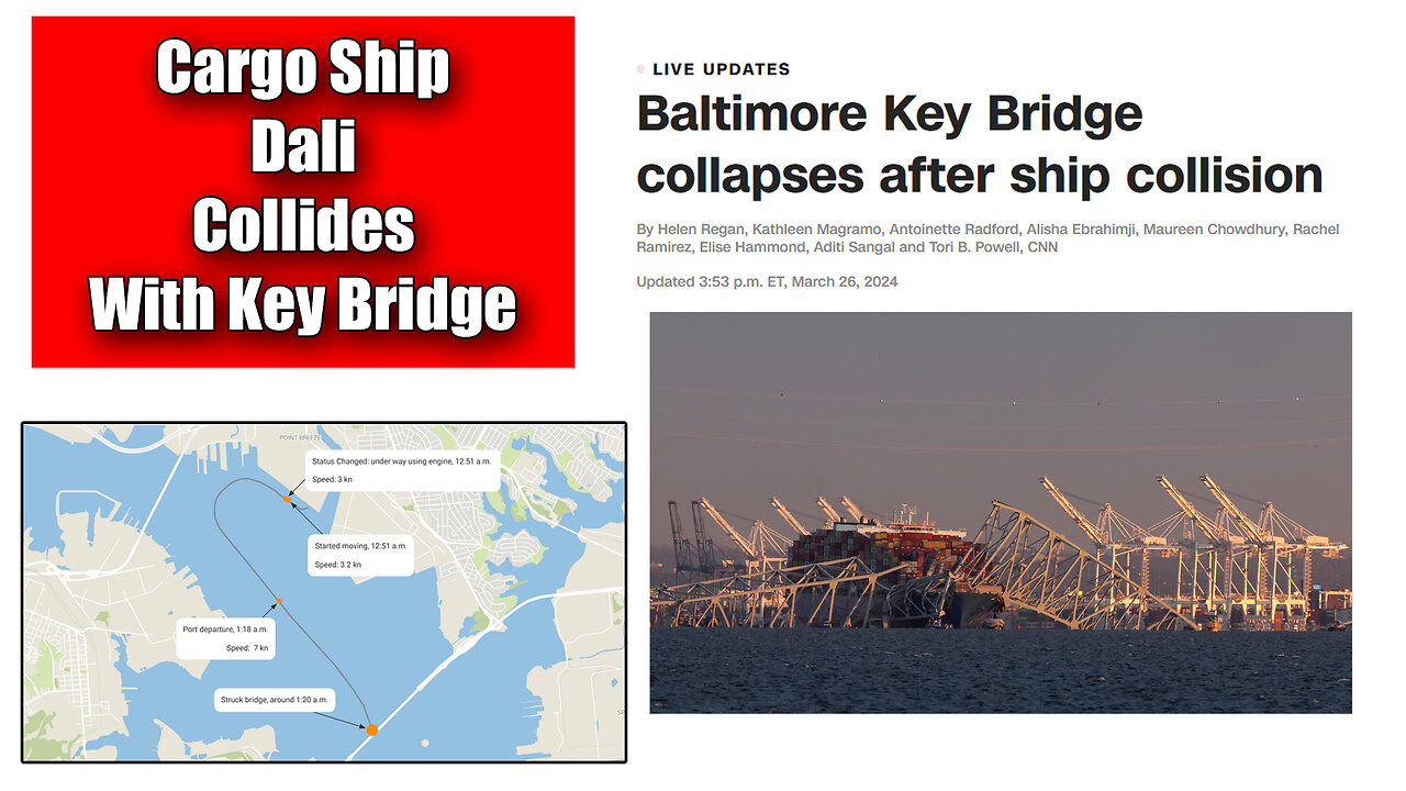 Breaking News: Caro Ship DALI Collides With Baltimore Key Bridge